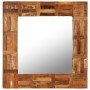Espejo de pared de madera maciza reciclada 60x60 cm en Espejos | Comprar online en Foru.es