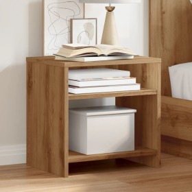 Mesita de noche madera de ingeniería roble artisian 40x30x40 cm de , Mesitas de noche - Ref: Foro24-855764, Precio: 31,87 €, ...