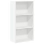 Estantería de madera de ingeniería blanca 60x30x114 cm de , Librerías y estanterías - Ref: Foro24-857899, Precio: 49,02 €, De...