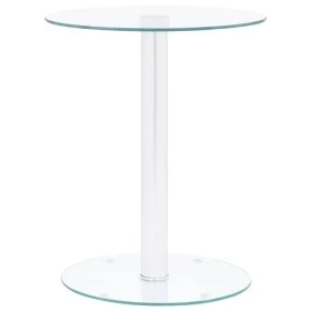 Mesa de centro de vidrio templado transparente 40 cm de vidaXL, Mesas de centro - Ref: Foro24-322780, Precio: 42,35 €, Descue...