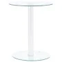 Mesa de centro de vidrio templado transparente 40 cm de vidaXL, Mesas de centro - Ref: Foro24-322780, Precio: 42,35 €, Descue...