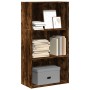 Estantería madera de ingeniería roble ahumado 60x30x114 cm de , Librerías y estanterías - Ref: Foro24-857903, Precio: 51,56 €...