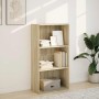 Estantería de madera de ingeniería roble Sonoma 60x30x114 cm de , Librerías y estanterías - Ref: Foro24-857901, Precio: 56,52...
