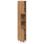 Armario de baño madera contrachapada roble artisan 30x30x190 cm de , Muebles de baño - Ref: Foro24-857197, Precio: 106,03 €, ...