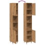 Armario de baño madera contrachapada roble artisan 30x30x190 cm de , Muebles de baño - Ref: Foro24-857197, Precio: 106,03 €, ...