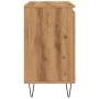 Armario de baño madera de ingeniería roble artisan 58x33x60 cm de , Muebles de baño - Ref: Foro24-857218, Precio: 47,18 €, De...