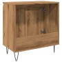 Armario de baño madera de ingeniería roble artisan 58x33x60 cm de , Muebles de baño - Ref: Foro24-857218, Precio: 47,18 €, De...