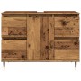 Mueble de baño madera de ingeniería envejecida 80x33x60 cm de , Muebles de baño - Ref: Foro24-857232, Precio: 121,38 €, Descu...