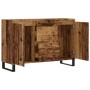 Aparador de madera de ingeniería envejecida 104x35x70 cm de , Tocadores de baño - Ref: Foro24-857266, Precio: 94,33 €, Descue...