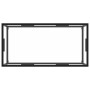 Mesa de centro negra con vidrio templado 100x50x35 cm de vidaXL, Mesas de centro - Ref: Foro24-322879, Precio: 79,65 €, Descu...