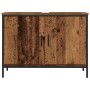 Armario lavabo baño madera ingeniería envejecida 80x30x60 cm de , Tocadores de baño - Ref: Foro24-857700, Precio: 66,37 €, De...