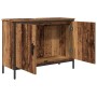 Armario lavabo baño madera ingeniería envejecida 80x30x60 cm de , Tocadores de baño - Ref: Foro24-857700, Precio: 66,37 €, De...