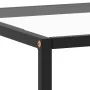 Mesa de centro negra con vidrio templado 100x50x35 cm de vidaXL, Mesas de centro - Ref: Foro24-322879, Precio: 78,29 €, Descu...