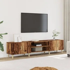 Mueble de TV madera ingeniería madera envejecida 180x31,5x40 cm de , Muebles TV - Ref: Foro24-857141, Precio: 105,77 €, Descu...