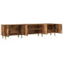 Mueble de TV madera ingeniería madera envejecida 180x31,5x40 cm de , Muebles TV - Ref: Foro24-857141, Precio: 107,19 €, Descu...