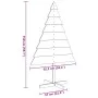 Árbol de Navidad de adorno madera maciza 150 cm de , Arboles de navidad - Ref: Foro24-4019701, Precio: 36,51 €, Descuento: %