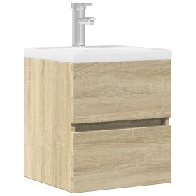 Armario de lavabo madera ingeniería roble Sonoma 41x38,5x45 cm de , Muebles de baño - Ref: Foro24-856236, Precio: 41,58 €, De...