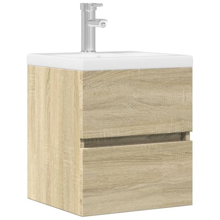 Armario de lavabo madera ingeniería roble Sonoma 41x38,5x45 cm de , Muebles de baño - Ref: Foro24-856236, Precio: 41,58 €, De...