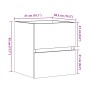 Armario de lavabo madera ingeniería roble Sonoma 41x38,5x45 cm de , Muebles de baño - Ref: Foro24-856236, Precio: 41,58 €, De...