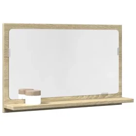 Espejo mueble baño madera ingeniería roble Sonoma 60x11x37 cm by , bathroom vanities - Ref: Foro24-856191, Price: 35,57 €, Di...