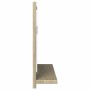 Espejo mueble baño madera ingeniería roble Sonoma 60x11x37 cm de , Tocadores de baño - Ref: Foro24-856191, Precio: 36,17 €, D...