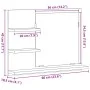 Espejo mueble de cuarto de baño madera envejecida 60x10,5x45 cm de , Tocadores de baño - Ref: Foro24-856255, Precio: 48,98 €,...