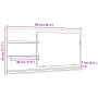 Espejo mueble de baño madera ingeniería envejecida 90x11x45 cm de , Tocadores de baño - Ref: Foro24-856262, Precio: 40,52 €, ...