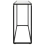 Mesa consola vidrio templado blanco 120x35x75 cm de vidaXL, Mesas auxiliares - Ref: Foro24-322817, Precio: 67,84 €, Descuento: %