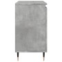 Armario de baño madera de ingeniería gris hormigón 58x33x60 cm de , Muebles de baño - Ref: Foro24-857213, Precio: 48,84 €, De...