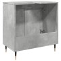 Armario de baño madera de ingeniería gris hormigón 58x33x60 cm de , Muebles de baño - Ref: Foro24-857213, Precio: 48,84 €, De...