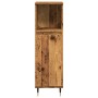 Armario de baño madera de ingeniería envejecida 30x30x100 cm de , Muebles de baño - Ref: Foro24-857205, Precio: 59,02 €, Desc...
