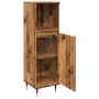 Armario de baño madera de ingeniería envejecida 30x30x100 cm de , Muebles de baño - Ref: Foro24-857205, Precio: 59,02 €, Desc...