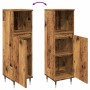 Armario de baño madera de ingeniería envejecida 30x30x100 cm de , Muebles de baño - Ref: Foro24-857205, Precio: 59,02 €, Desc...