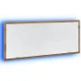 Espejo de baño LED madera ingeniería roble artisan 100x8,5x37cm de , Tocadores de baño - Ref: Foro24-856276, Precio: 51,39 €,...