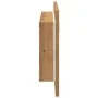 Espejo de baño LED madera ingeniería roble artisan 100x8,5x37cm de , Tocadores de baño - Ref: Foro24-856276, Precio: 51,39 €,...