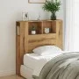 Cabecero armario madera ingeniería roble artisan 100x19x104,5cm von , Schließfächer und Lagerschränke - Ref: Foro24-856877, P...