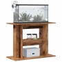 Soporte para acuario madera ingeniería envejecida 80x35x60 cm de , Soportes para acuarios - Ref: Foro24-857272, Precio: 58,72...