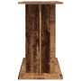 Soporte para acuario madera ingeniería envejecida 80x35x60 cm de , Soportes para acuarios - Ref: Foro24-857272, Precio: 58,72...