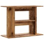 Soporte para acuario madera ingeniería envejecida 80x35x60 cm de , Soportes para acuarios - Ref: Foro24-857272, Precio: 58,72...