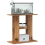 Soporte para acuario madera ingeniería envejecida 60x30x60 cm de , Soportes para acuarios - Ref: Foro24-857270, Precio: 47,34...