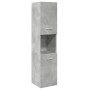 Juego muebles de baño 4 pzas madera contrachapada gris hormigón de , Muebles de baño - Ref: Foro24-3324874, Precio: 167,38 €,...