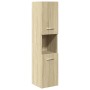 Juego de muebles de baño 4 pzas contrachapada roble Sonoma de , Muebles de baño - Ref: Foro24-3324999, Precio: 169,78 €, Desc...