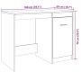 Escritorio de madera de ingeniería envejecida 100x50x76 cm de , Escritorios - Ref: Foro24-856002, Precio: 91,57 €, Descuento: %