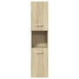 Juego de muebles de baño 5 pzas madera ingeniería roble Sonoma de , Muebles de baño - Ref: Foro24-3325011, Precio: 261,34 €, ...