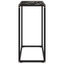 Mesa consola vidrio templado negro 60x35x75 cm de vidaXL, Mesas auxiliares - Ref: Foro24-322806, Precio: 45,25 €, Descuento: %