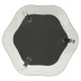 Mesa auxiliar 2 niveles vidrio transparente y negro 38x38x50 cm de vidaXL, Mesas auxiliares - Ref: Foro24-322791, Precio: 28,...