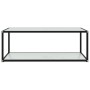 Mesa de centro vidrio templado blanco 100x50x35 cm de vidaXL, Mesas de centro - Ref: Foro24-322899, Precio: 65,97 €, Descuent...