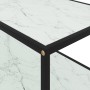 Mesa de centro vidrio templado blanco 100x50x35 cm de vidaXL, Mesas de centro - Ref: Foro24-322899, Precio: 65,97 €, Descuent...