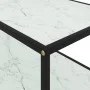 Mesa de centro vidrio templado blanco 100x50x35 cm de vidaXL, Mesas de centro - Ref: Foro24-322899, Precio: 65,18 €, Descuent...