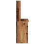 Escritorio estantes madera ingeniería envejecida 102x45x148 cm de , Escritorios - Ref: Foro24-855834, Precio: 88,39 €, Descue...